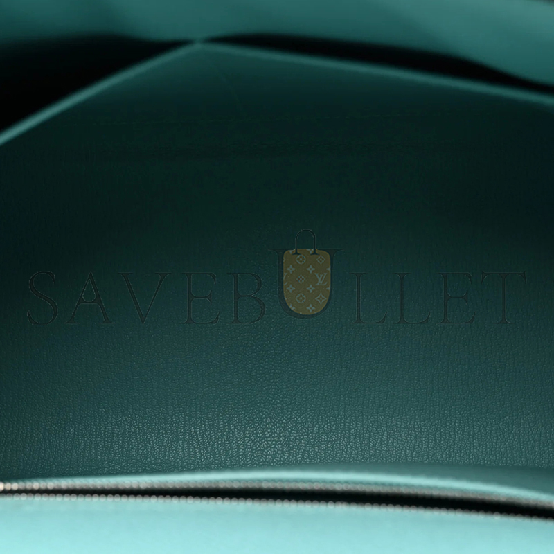 HERMES MASTER KELLY 28 SELLIER EPSOM BLEU ATOLL PALLADIUM HARDWARE (28*22*10cm)